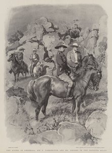 The Rising in Rhodesia, Sir F Carrington och Mr Rhodes i Matoppo Hills