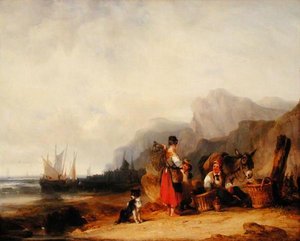 The Prawn Fishers, ca 1835 (olja på duk)
