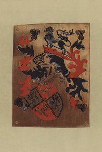 Sir Henry Percy, lord Percy, lord Poynings och jarl av Northumberland, 1474-1489 (chromolitho) av William St John Hope