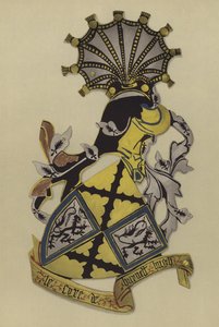 Sir Hugh Burnell, lord Burnell, 1406-1420 (chromolitho) av William St John Hope