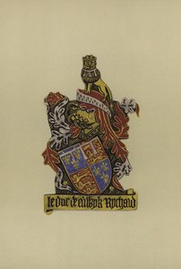 Sir Richard Plantagenet, hertig av York, 1475-1483 (chromolitho) av William St John Hope
