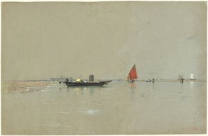 En venetiansk lagun