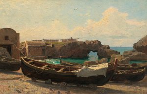 Marina Piccola, Capri, ca. 1858.