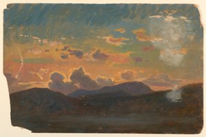 Studie av moln av William Stanley Haseltine