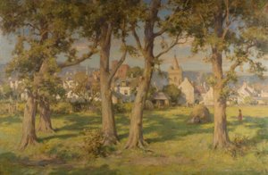 Kirkcudbright (olja på duk)