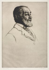 Frederick Harrison, 1914. av William Strang