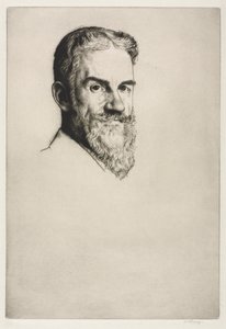 George Bernard Shaw, 1907. av William Strang