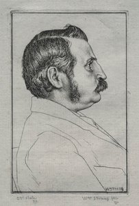 Henry Austin Dobson, nr 2, 1894. av William Strang