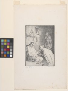 男と魔女 (エッチング) スウェーデン語 av William Strang