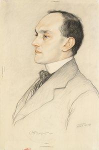 Porträtt av Charles Francis Bell, 1913 av William Strang