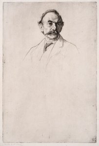 Porträtt av Thomas Hardy No.1 av William Strang