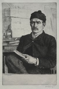 Självporträtt av William Strang