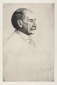 Thomas Hardy, Facing Right, 1910. av William Strang