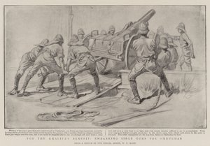 För Khalifas fördel, inleder Siege Guns för Omdurman av William T. Maud