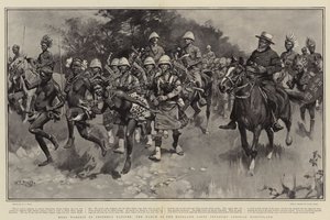Hjältedyrkan av vänliga infödingar, Highland Light Infantry