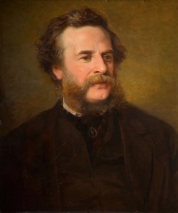 Porträtt av Joseph Moore 1817-1892, 1870.