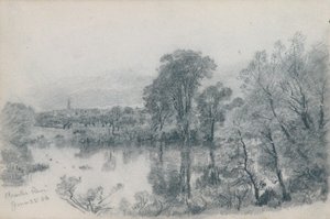 Skissbok med landskaps- och marina motiv från New England och Pennsylvania av William Trost Richards