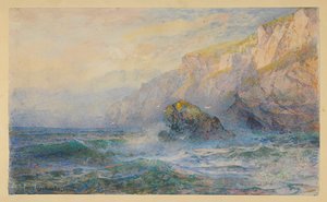 Studera efter "At Icart Point, Guernsey" av William Trost Richards