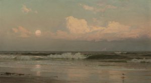Månen i augusti av William Trost Richards