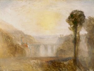 Bro och torn av Joseph Mallord William Turner