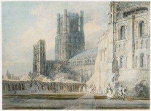 Katedralen i Ely från sydost av Joseph Mallord William Turner