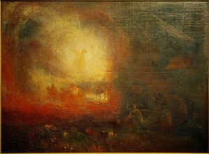 Hjälte av hundra slagsmål av Joseph Mallord William Turner