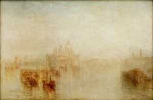 Venedig - Maria della Salute av Joseph Mallord William Turner