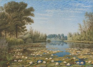 Scen nära Shipton on Cherwell, Oxfordshire
