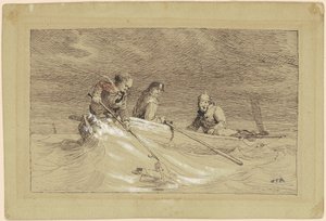 Studie för "Shad Fishing"
