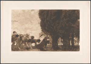 Bacchante procession, Naar Franz stycke