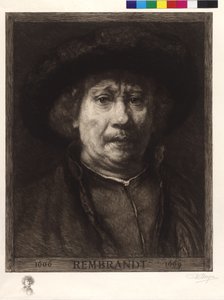Självporträtt av Rembrandt av William Unger