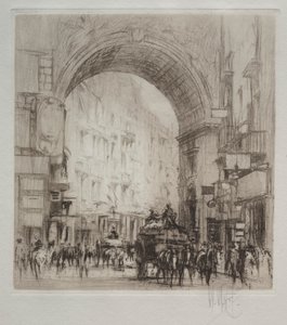 San Carlo Arch, Neapel av William Walcot