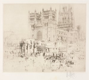 Durhams katedral av William Walcot