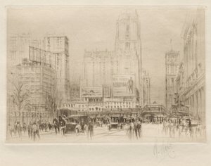 Fyrtioandra Street NY av William Walcot