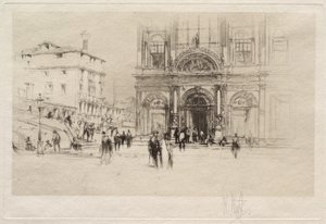 Sankt Markus sjukhus, Venedig av William Walcot