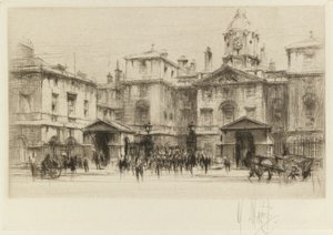 London Set: Horseguards av William Walcot