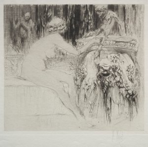 Bacchanten och den unga faunen av William Walcot