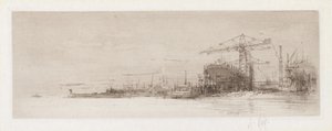 The Clyde från serien The Arteries of Great Britain av William Walcot