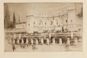 Domitianus stadion, Palatinen av William Walcot