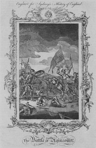 Slaget vid Agincourt, 1773.
