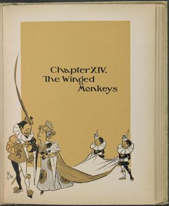 Illustration från "Den underbara trollkarlen från Oz" av Lyman Frank Baum