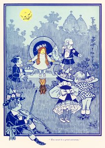 ?Du måste vara en stor trollkvinna.? från ?The Wonderful Wizard of Oz? av L. Frank Baum