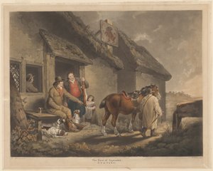 Första september, kväll av William Ward after George Morland