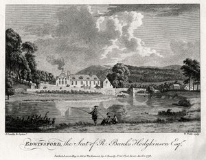 Edwinsford, säte för R Banks Hodgkinson Esq, Carmarthenshire, 1776