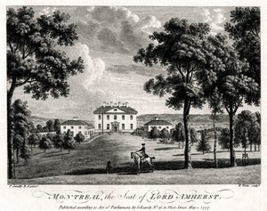 Montreal, säte för Lord Amherst, 1777