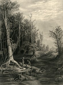 "The Chickahominy", 1872. av William Wellstood