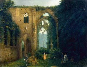 Newstead Abbey med den sista viloplatsen för Byron