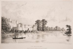 New Palace, Kew av William Westall