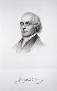Joseph Story (gravyr) av William Wetmore (after) Story