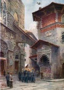 Florens. Eller S. Michele och Palazzo dell 